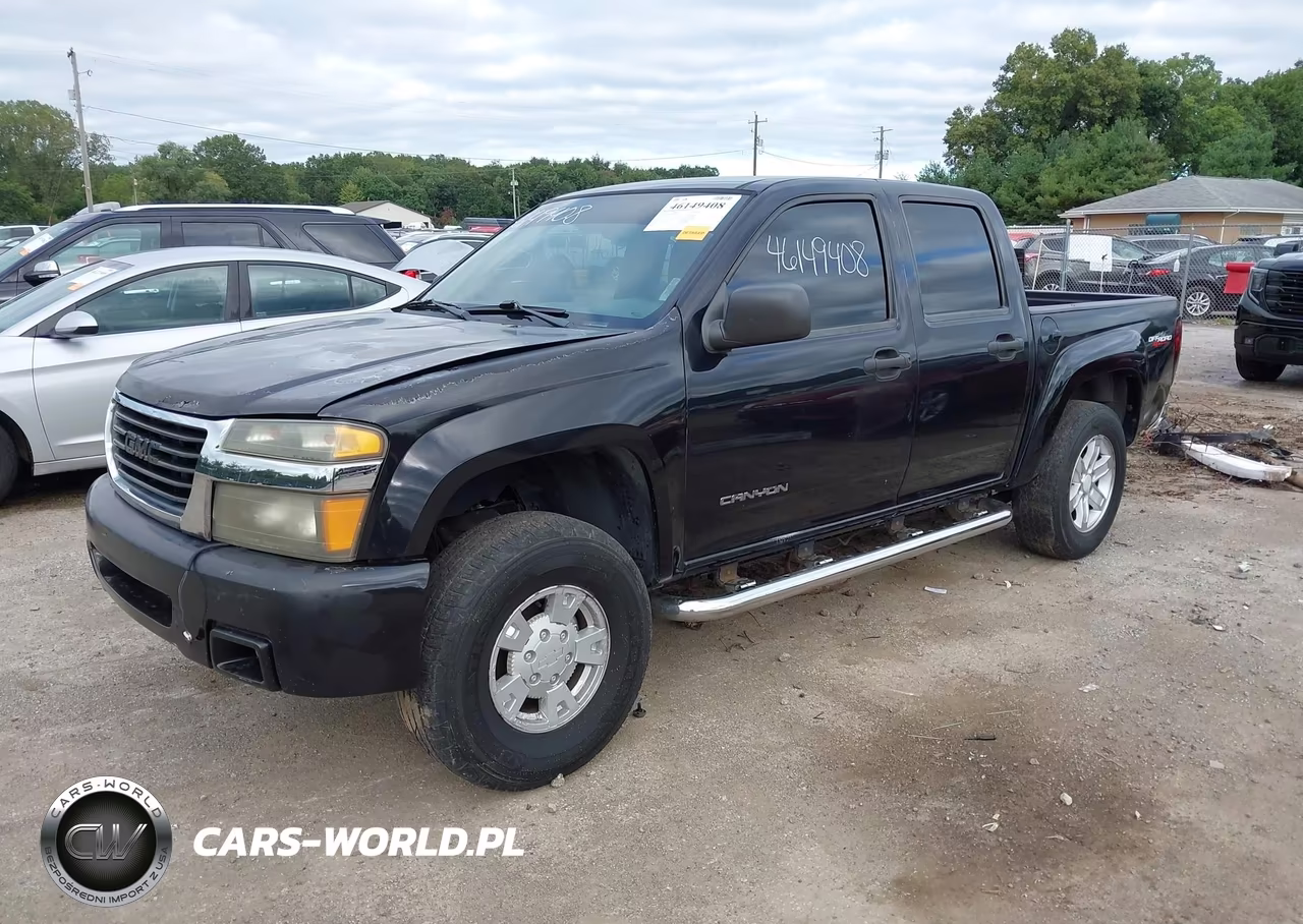 2005 GMC Canyon Sle VIN:1GTDT136758193383 - 2