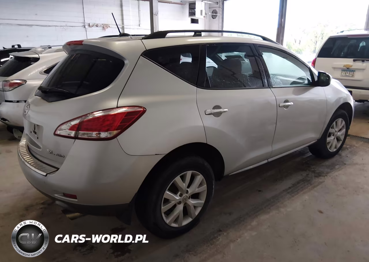 2011 Nissan Murano Sl VIN:JN8AZ1MW9BW180629 - 4