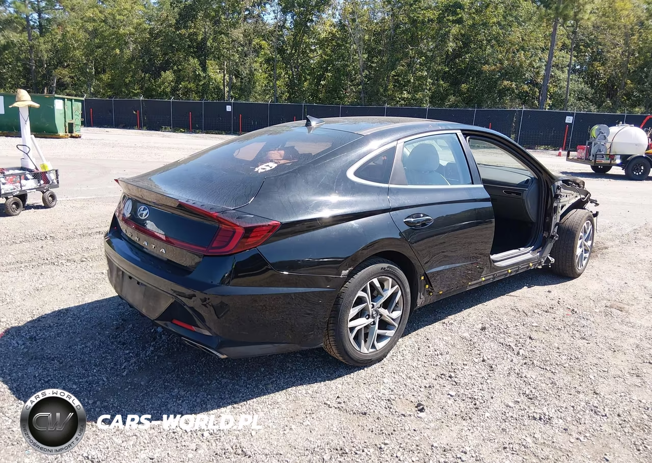 2020 Hyundai Sonata Sel VIN:5NPEF4JA3LH023783 - 4