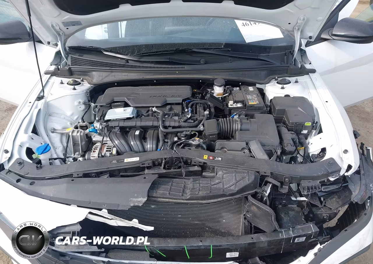 2025 Hyundai Elantra Sel Sport VIN:KMHLM4DG8SU932437 - 10