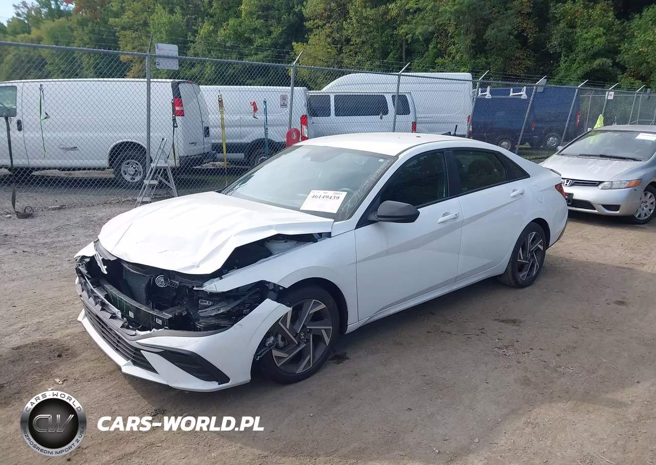 2025 Hyundai Elantra Sel Sport VIN:KMHLM4DG8SU932437 - 2