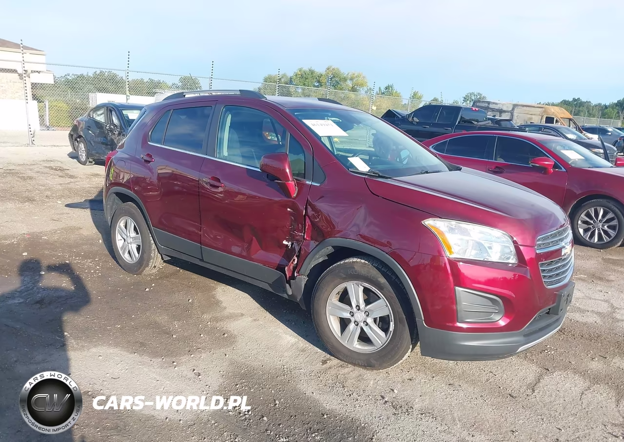 2016 Chevrolet Trax Lt VIN:3GNCJPSB2GL212257 - 1