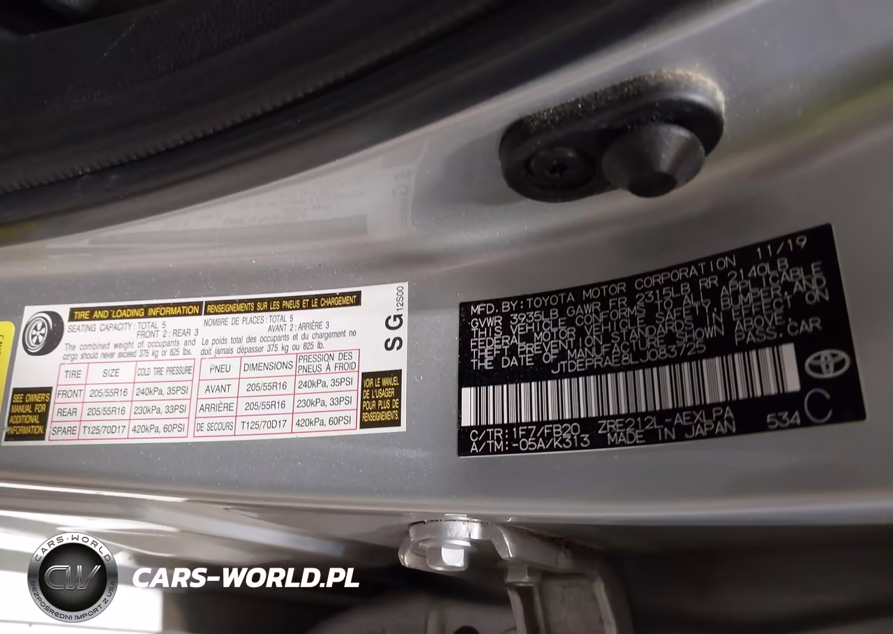 2020 Toyota Corolla Le VIN:JTDEPRAE8LJ083725 - 9