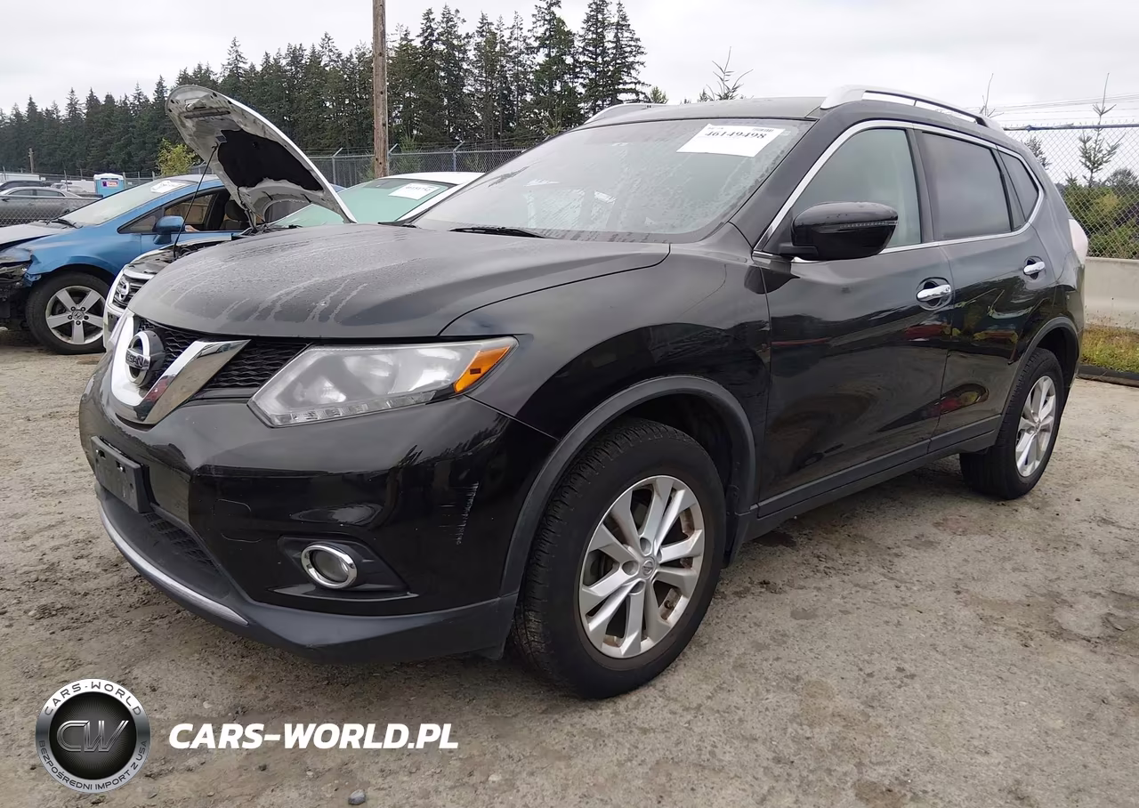 2016 Nissan Rogue Sv VIN:KNMAT2MV7GP647140 - 2