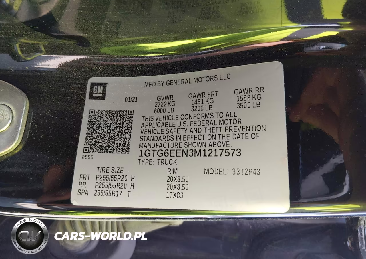 2021 GMC Canyon 4Wd Denali VIN:1GTG6EEN3M1217573 - 9