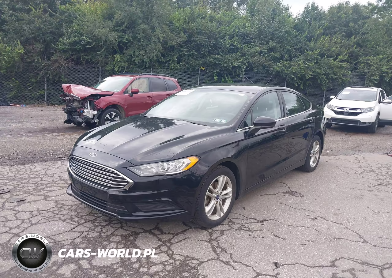 2018 Ford Fusion Se VIN:3FA6P0HDXJR196355 - 2