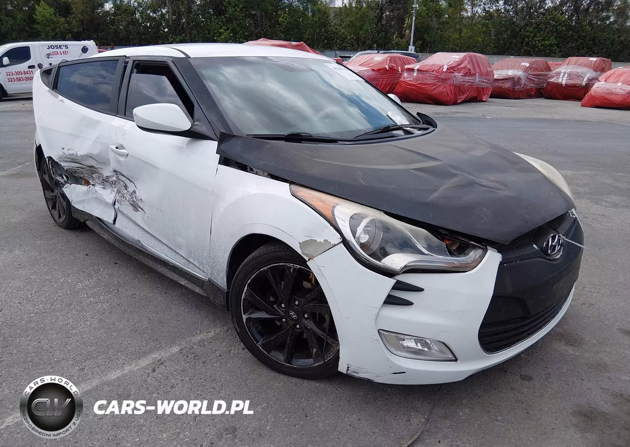 2016 Hyundai Veloster VIN:KMHTC6ADXGU262633 - 1