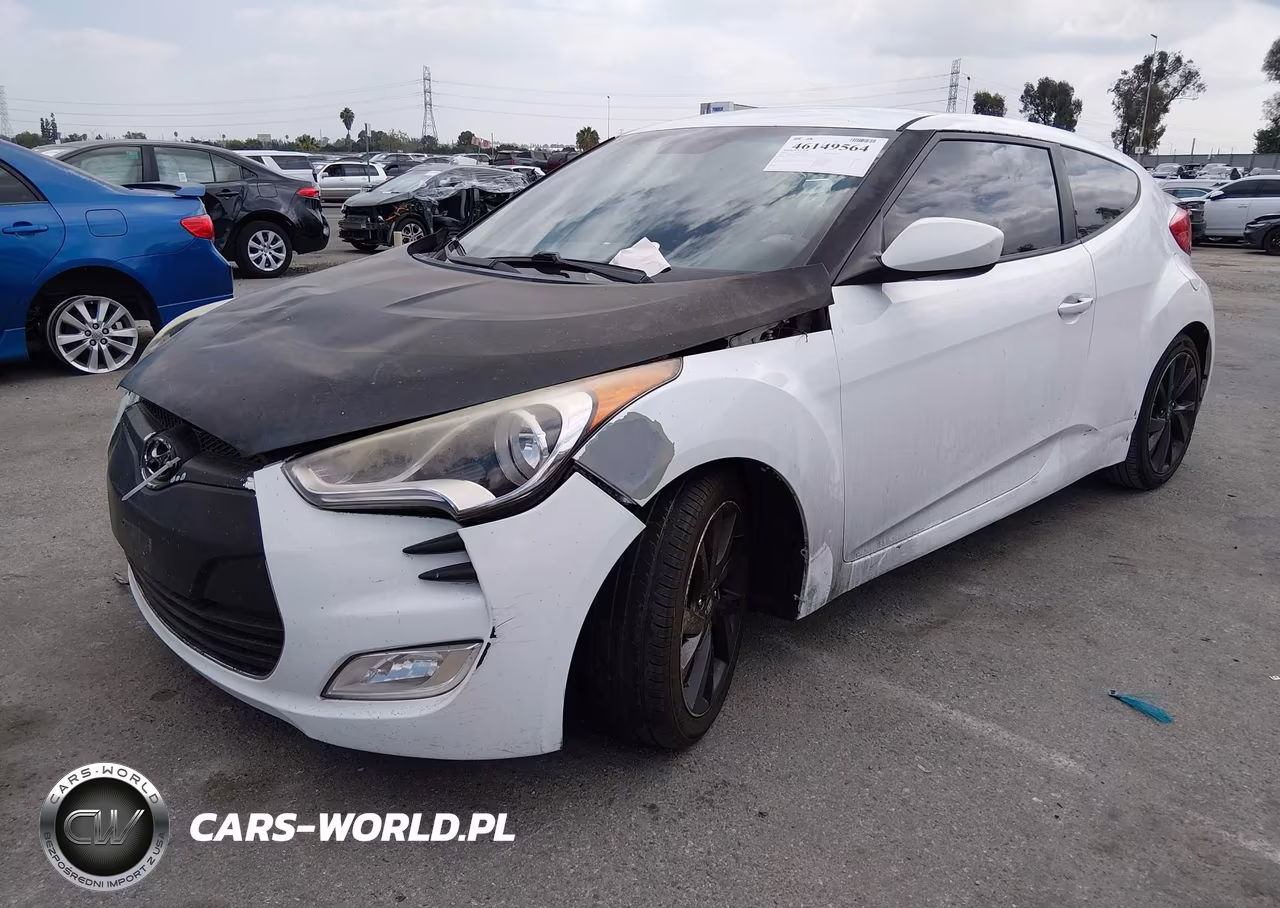 2016 Hyundai Veloster VIN:KMHTC6ADXGU262633 - 2