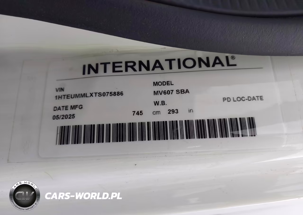 2026 International Mv VIN:1HTEUMMLXTS075886 - 8