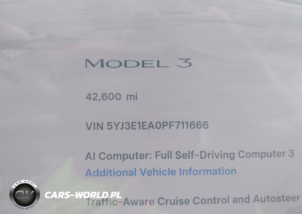 2023 Tesla Model 3 Rear-Wheel Drive VIN:5YJ3E1EA0PF711666 - 14