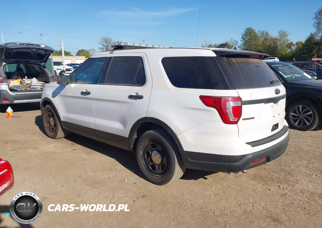 2018 Ford Police Interceptor Utility VIN:1FM5K8AR7JGC56555 - 3