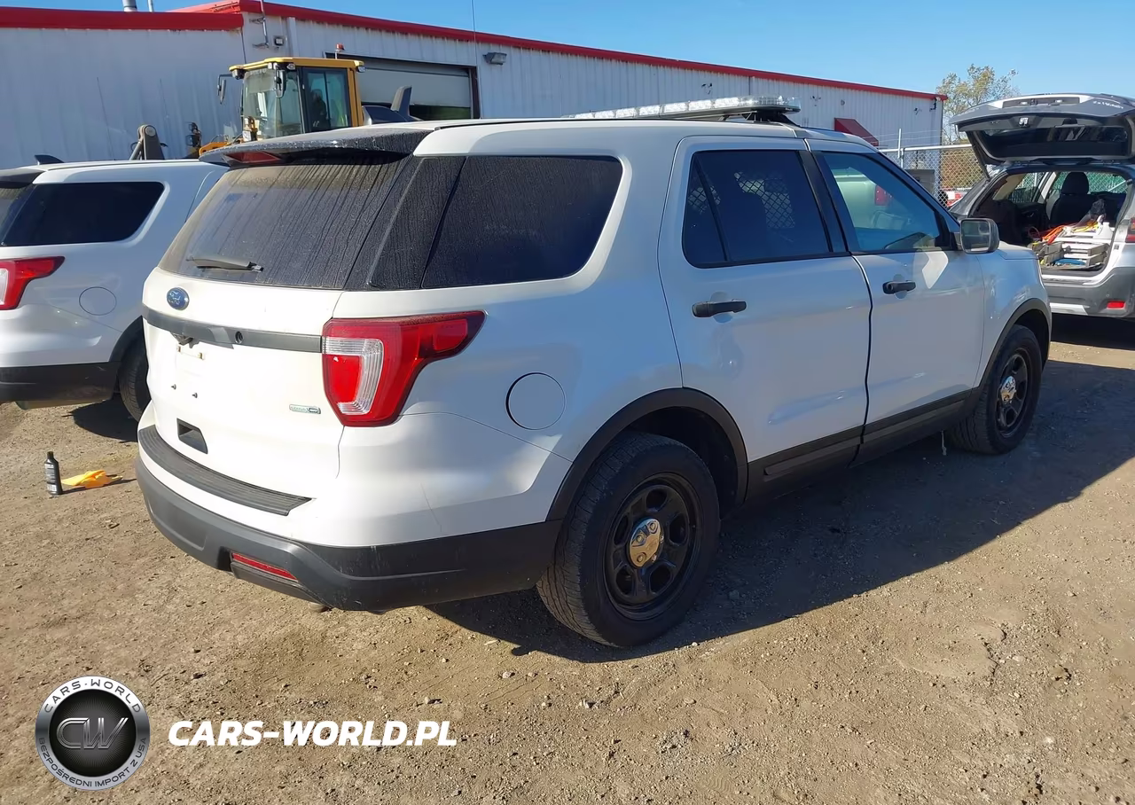 2018 Ford Police Interceptor Utility VIN:1FM5K8AR7JGC56555 - 4