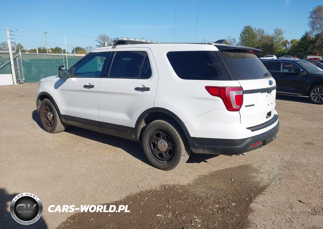 2018 Ford Police Interceptor Utility VIN:1FM5K8AR9JGC56556 - 3