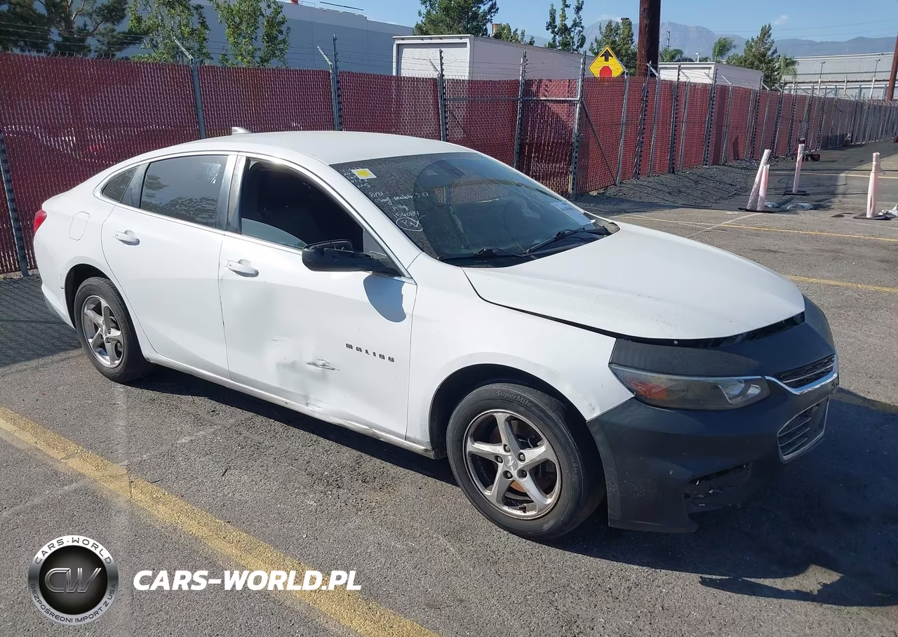 2017 Chevrolet Malibu Ls VIN:1G1ZB5STXHF156084 - 1
