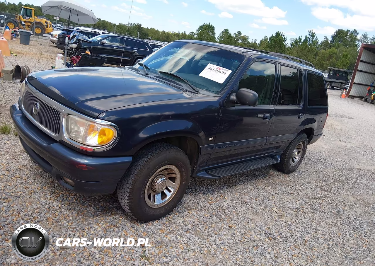 2000 Mercury Mountaineer VIN:4M2ZU86P1YUJ33654 - 2