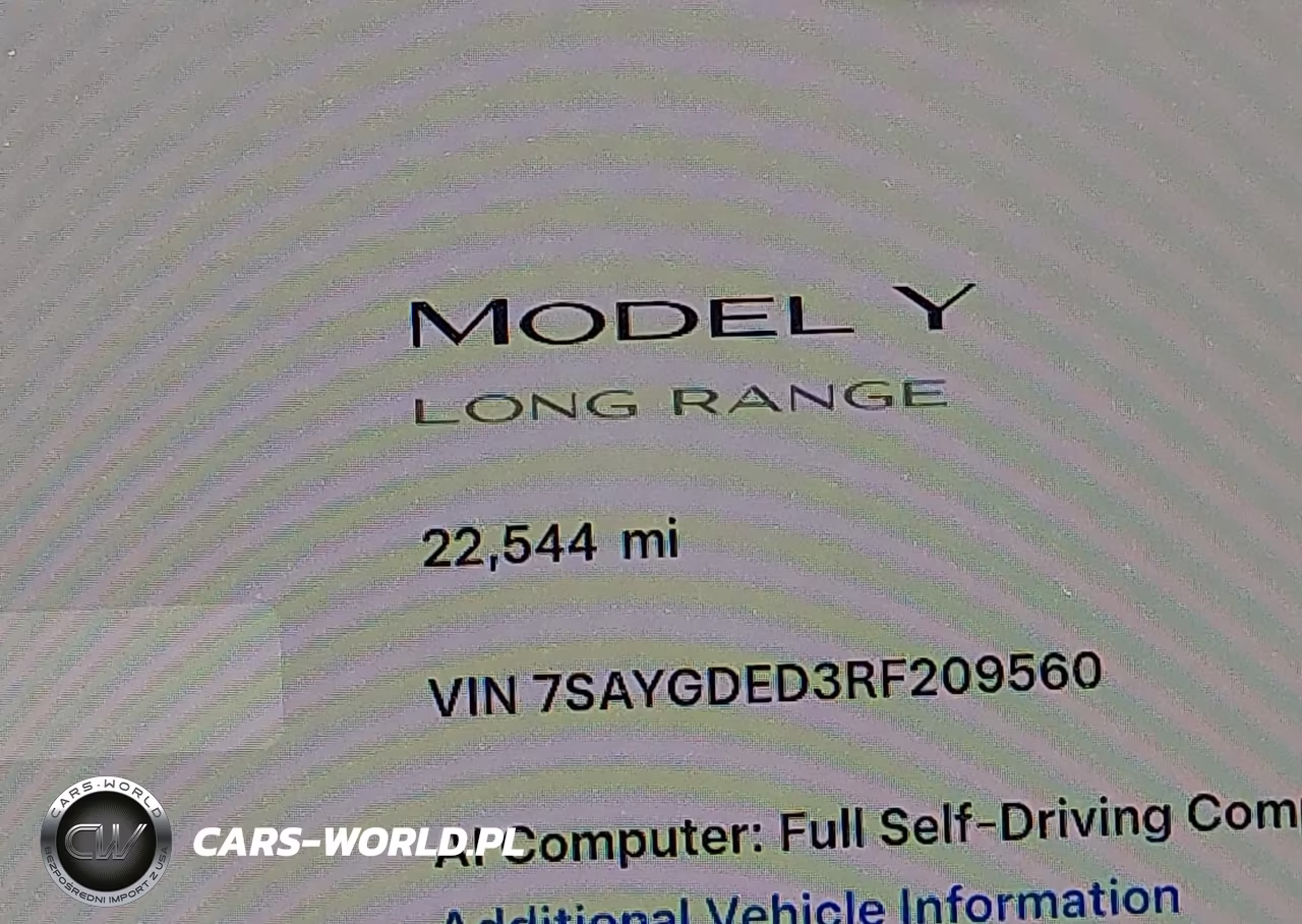 2024 Tesla Model Y Long Range Single Motor Rear-Wheel Drive-Rwd VIN:7SAYGDED3RF209560 - 16
