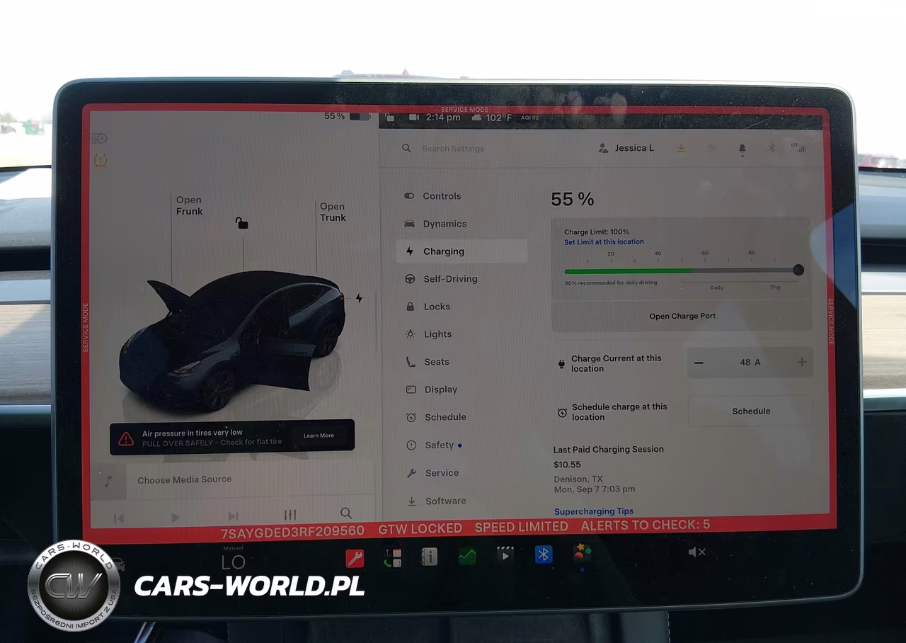 2024 Tesla Model Y Long Range Single Motor Rear-Wheel Drive-Rwd VIN:7SAYGDED3RF209560 - 19