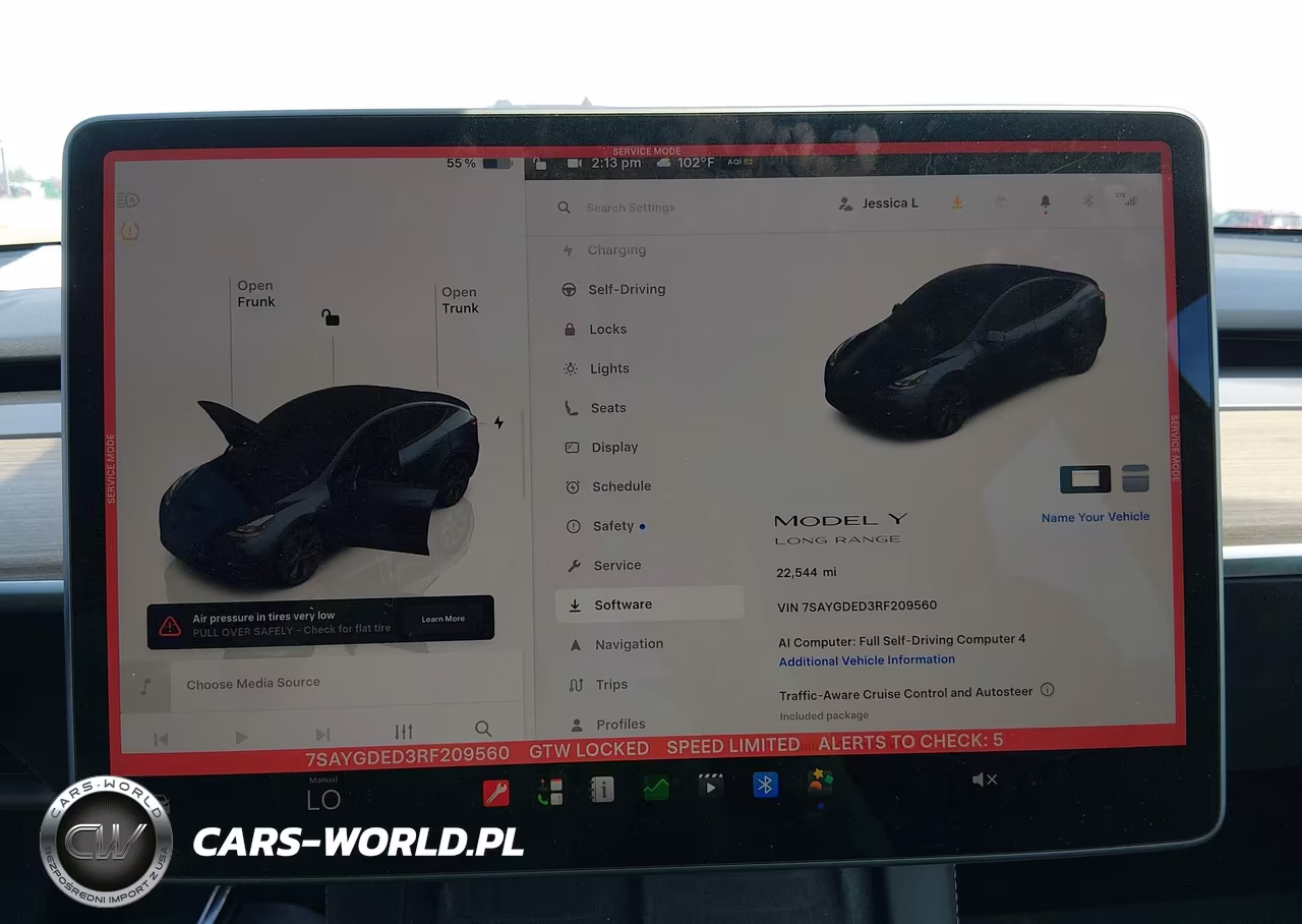 2024 Tesla Model Y Long Range Single Motor Rear-Wheel Drive-Rwd VIN:7SAYGDED3RF209560 - 7