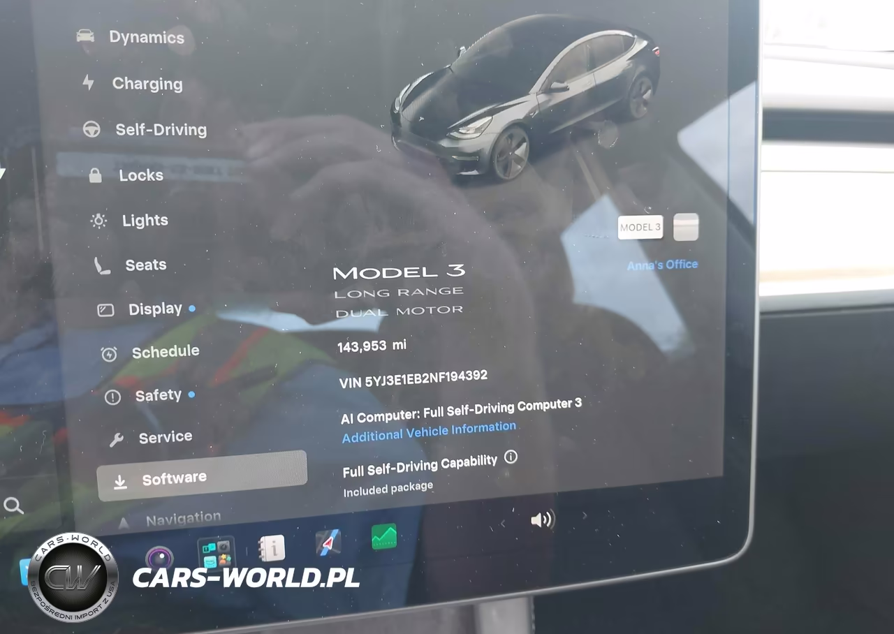 2022 Tesla Model 3 Long Range Dual Motor All-Wheel Drive VIN:5YJ3E1EB2NF194392 - 13