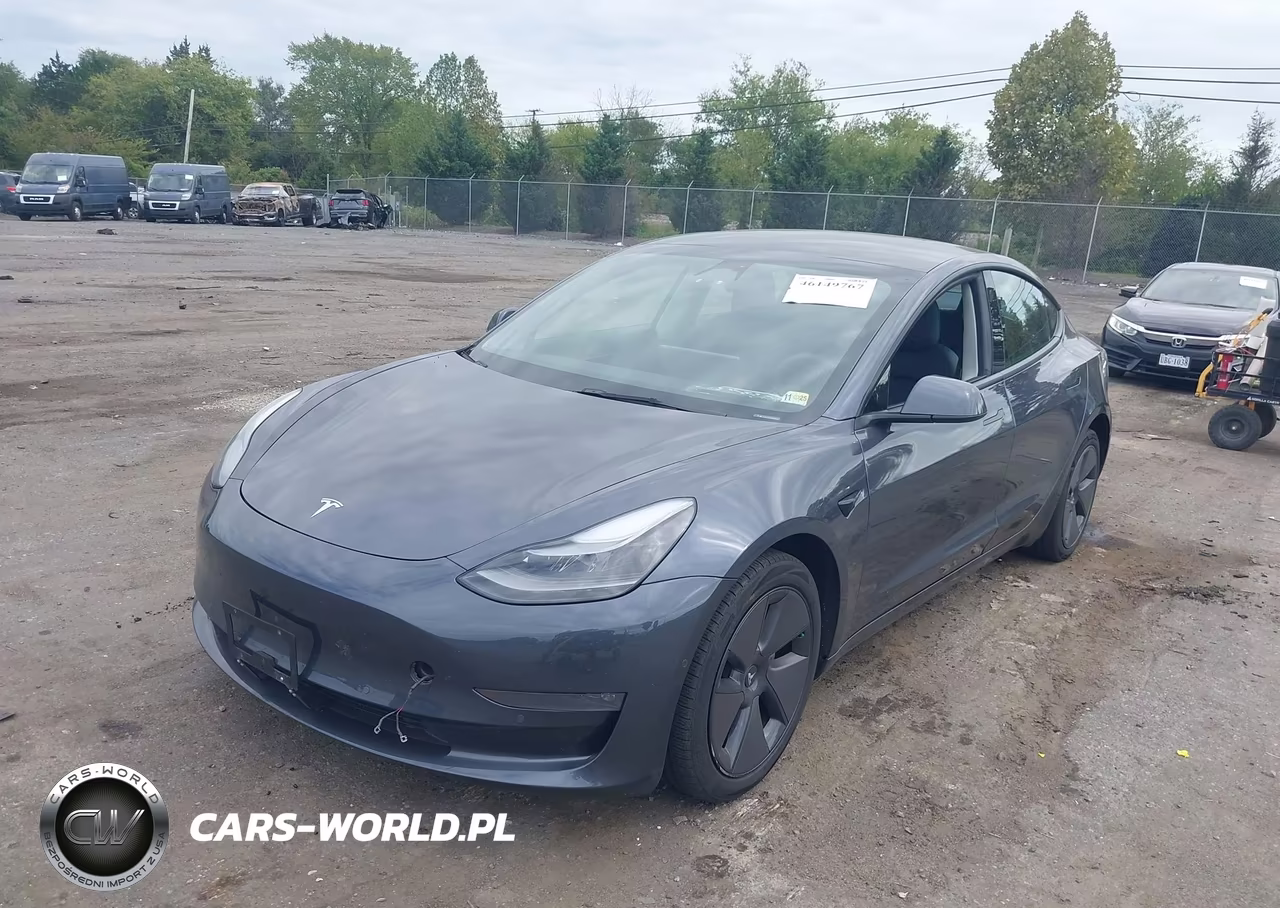 2022 Tesla Model 3 Long Range Dual Motor All-Wheel Drive VIN:5YJ3E1EB2NF194392 - 2
