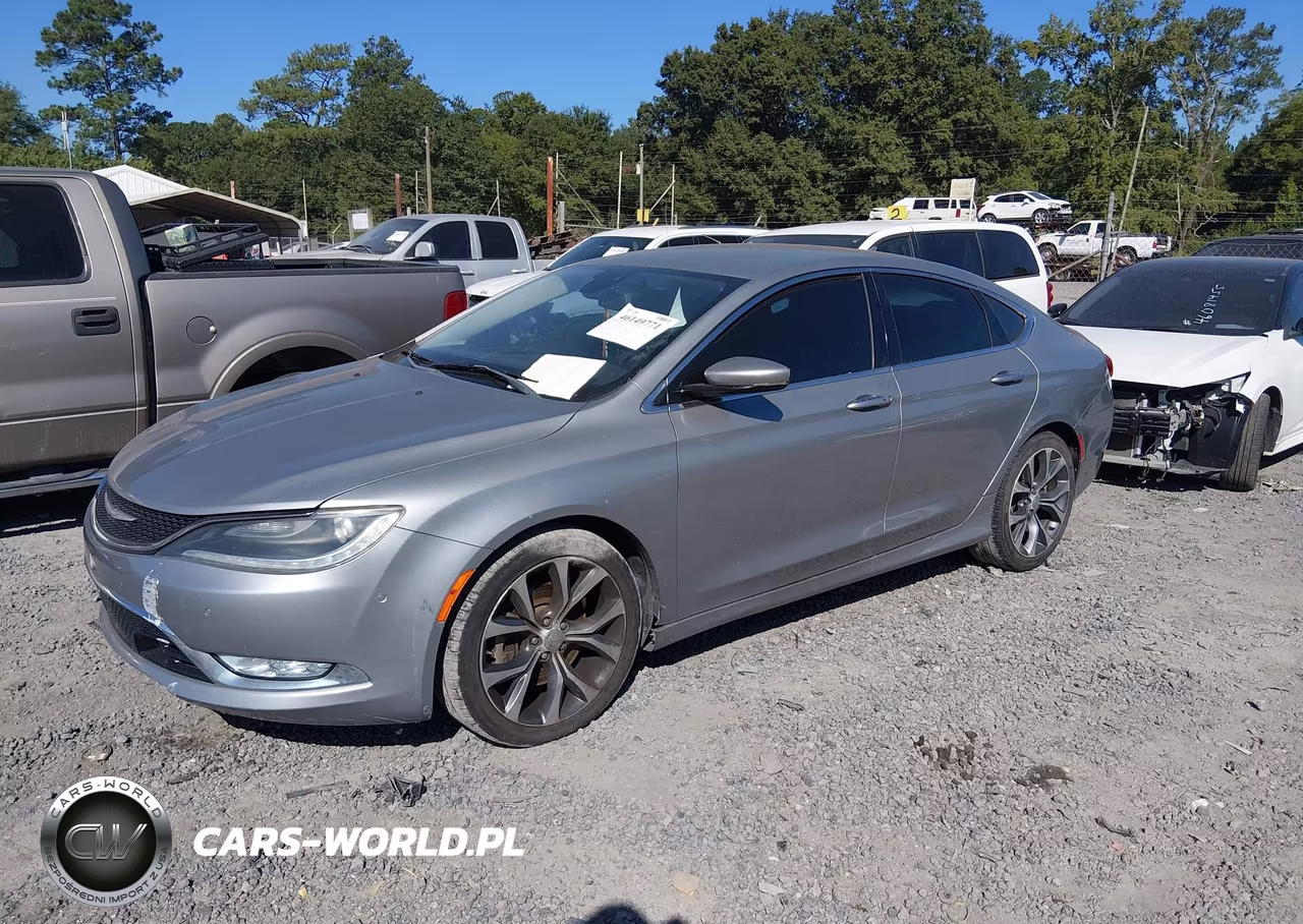 2015 Chrysler 200 C VIN:1C3CCCCG7FN522509 - 2