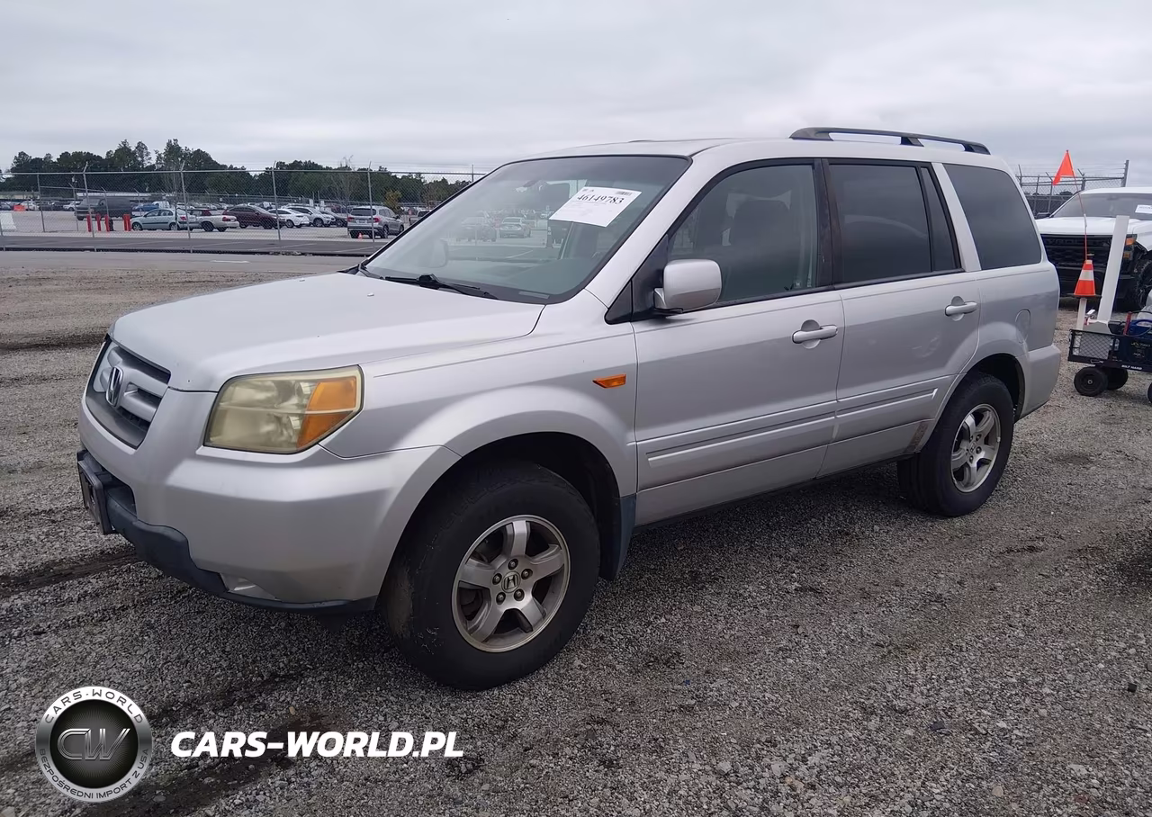 2006 Honda Pilot Ex-L VIN:2HKYF18586H554227 - 2