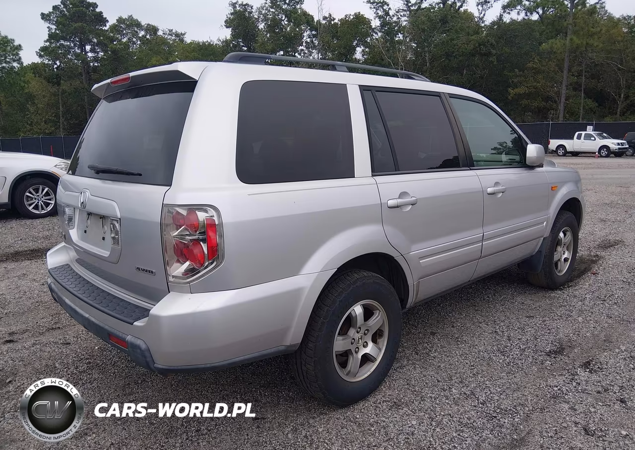 2006 Honda Pilot Ex-L VIN:2HKYF18586H554227 - 4
