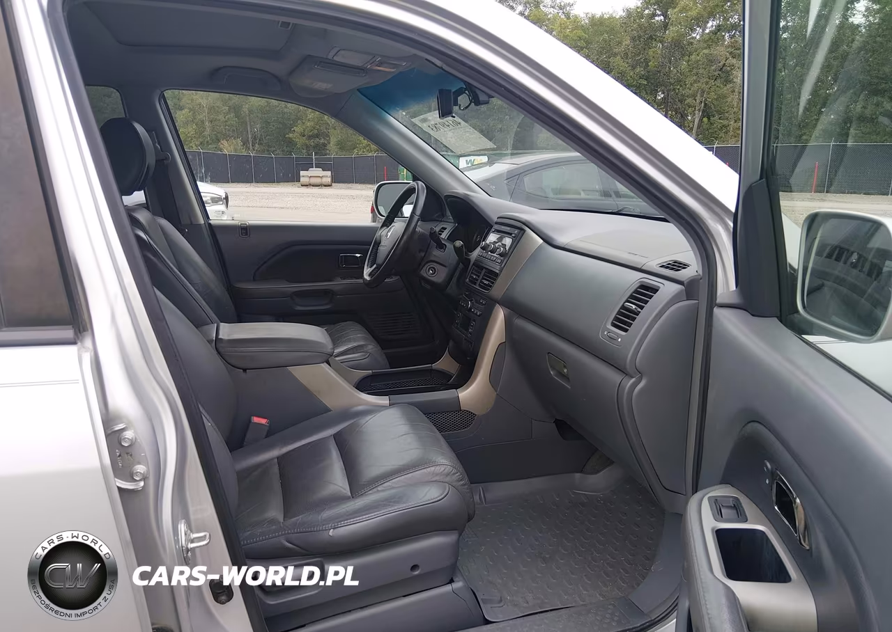 2006 Honda Pilot Ex-L VIN:2HKYF18586H554227 - 5
