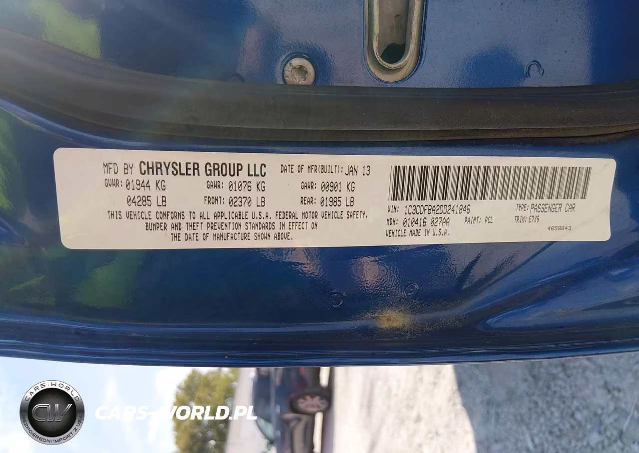 2013 Dodge Dart Sxt VIN:1C3CDFBA2DD241846 - 9
