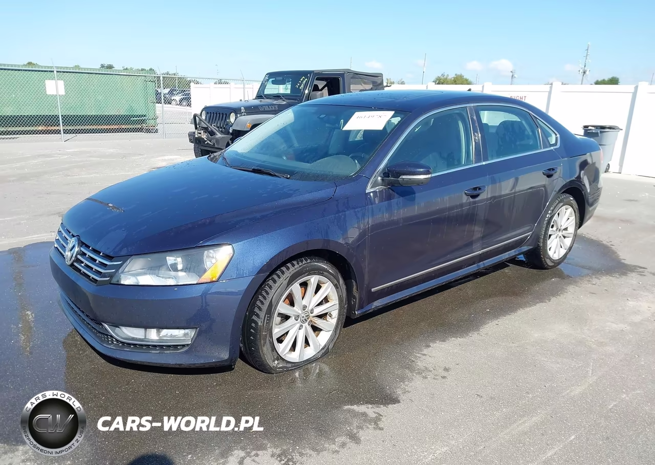 2013 Volkswagen Passat 2.5L Sel Premium VIN:1VWCH7A3XDC133454 - 2