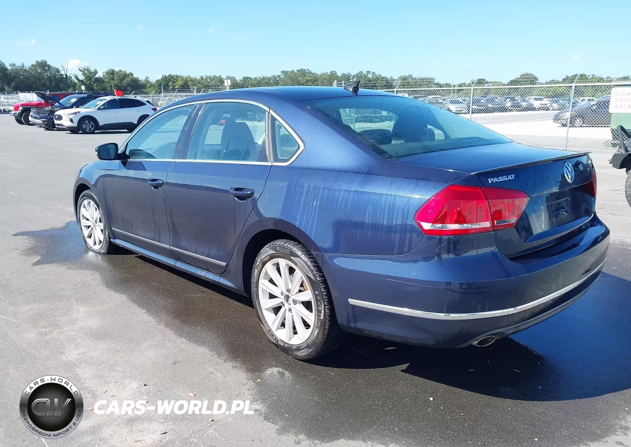 2013 Volkswagen Passat 2.5L Sel Premium VIN:1VWCH7A3XDC133454 - 3