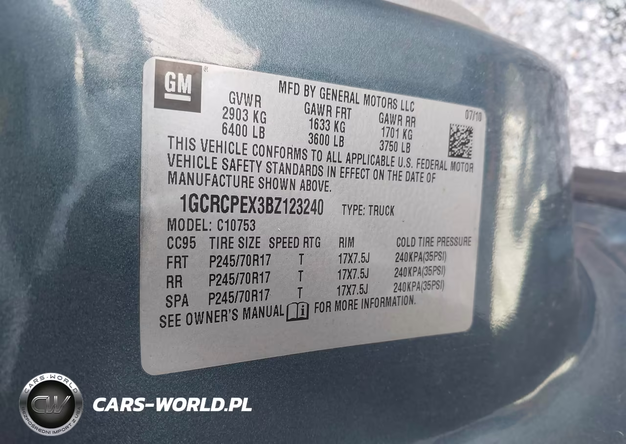 2011 Chevrolet Silverado 1500 Work Truck VIN:1GCRCPEX3BZ123240 - 9