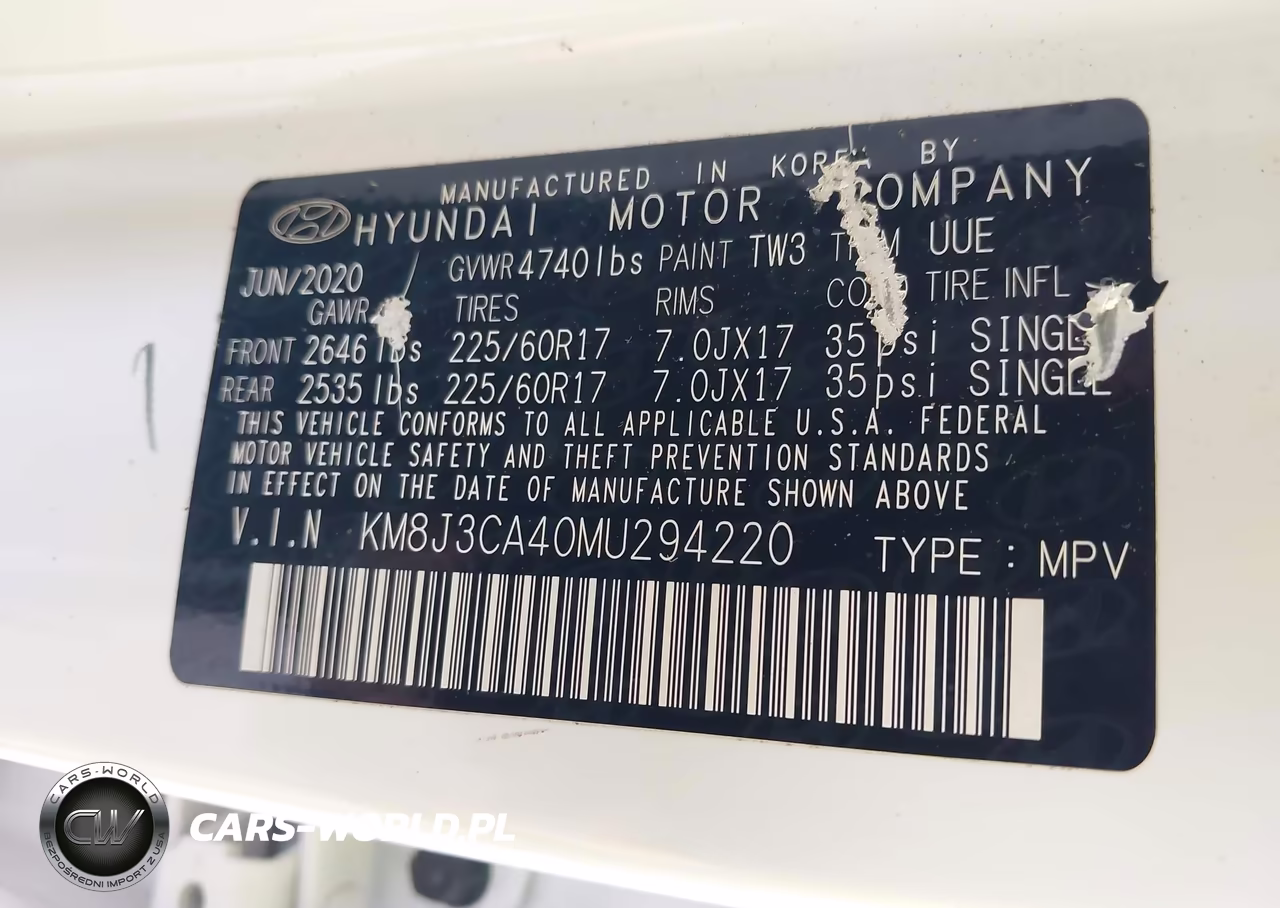 2021 Hyundai Tucson Value VIN:KM8J3CA40MU294220 - 9