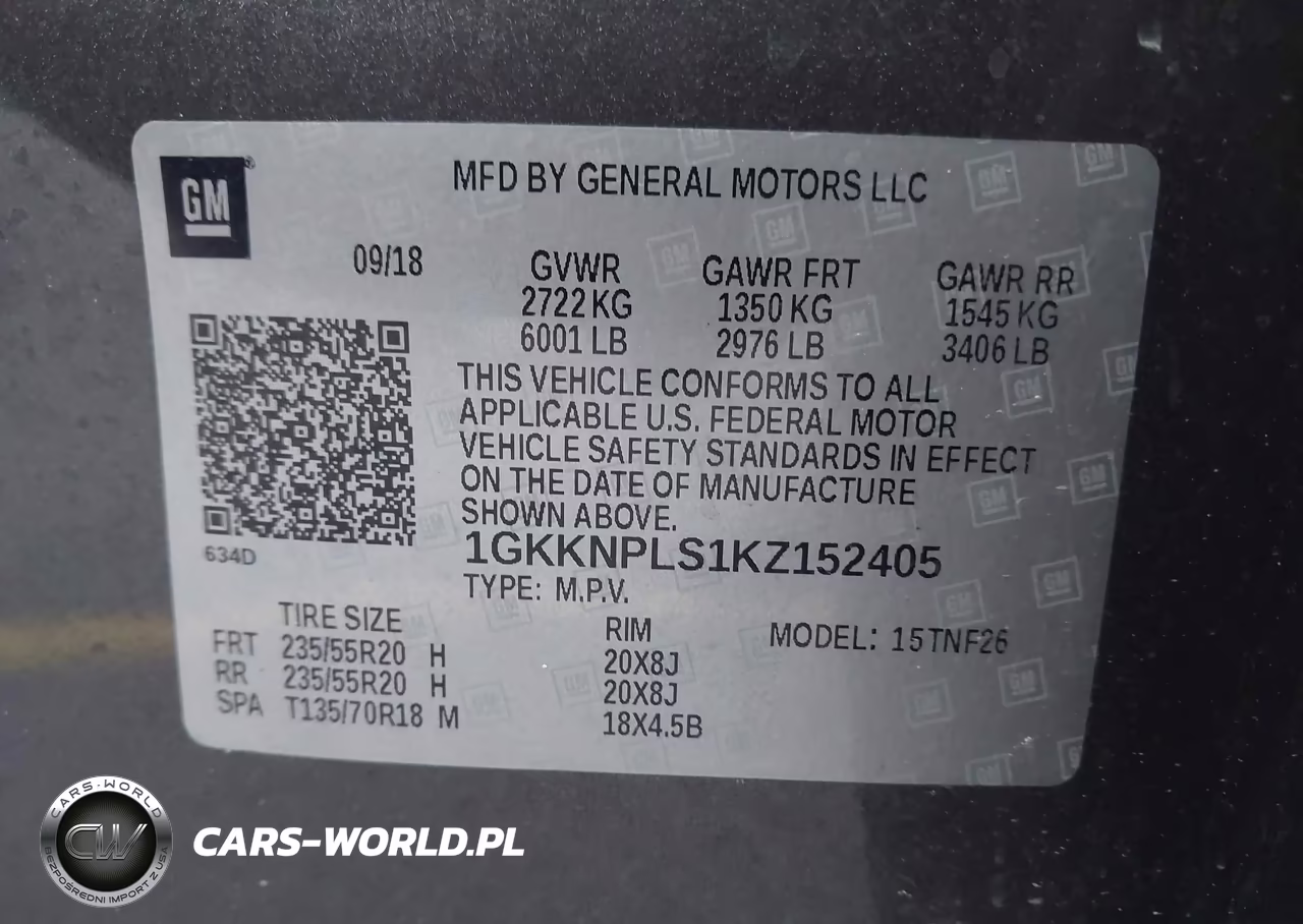 2019 GMC Acadia Denali VIN:1GKKNPLS1KZ152405 - 9