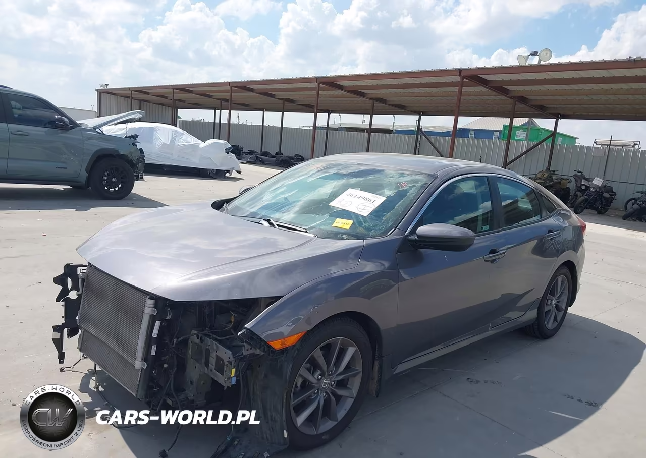 2019 Honda Civic Ex-L VIN:19XFC1F76KE011915 - 2