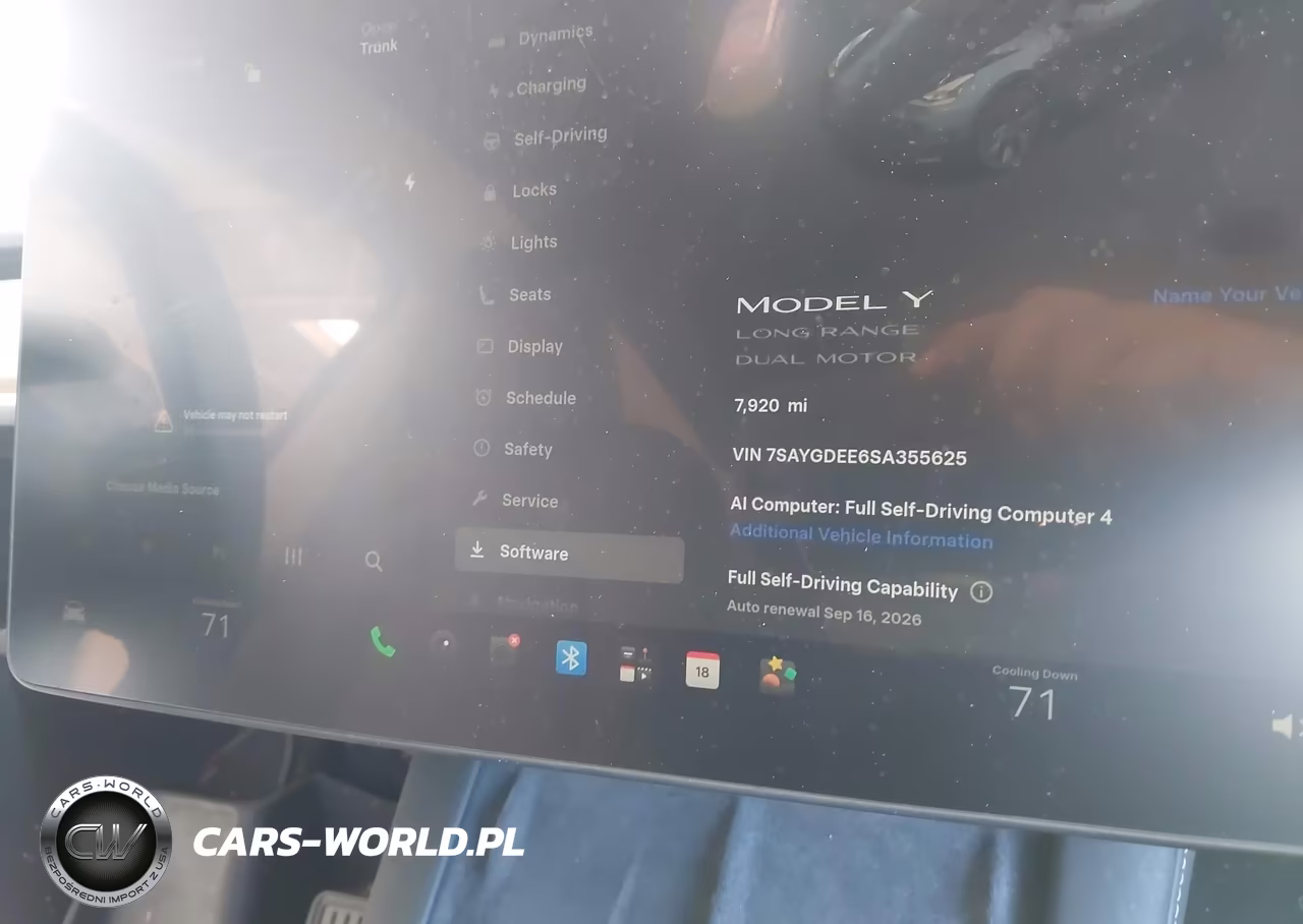 2025 Tesla Model Y Long Range Dual Motor All-Wheel Drive VIN:7SAYGDEE6SA355625 - 7