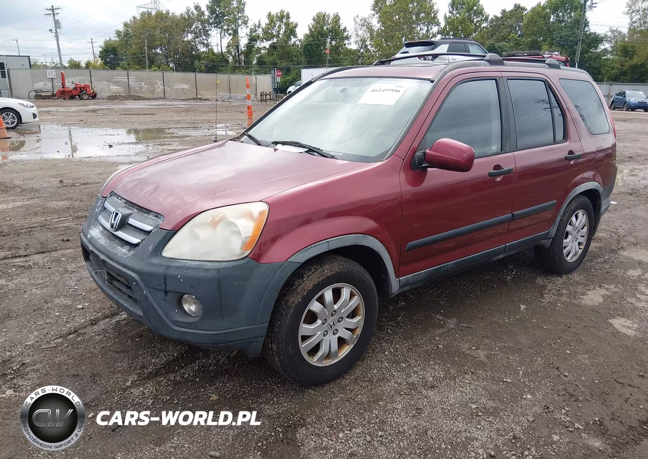 2005 Honda Cr-V Ex VIN:JHLRD78885C042388 - 2