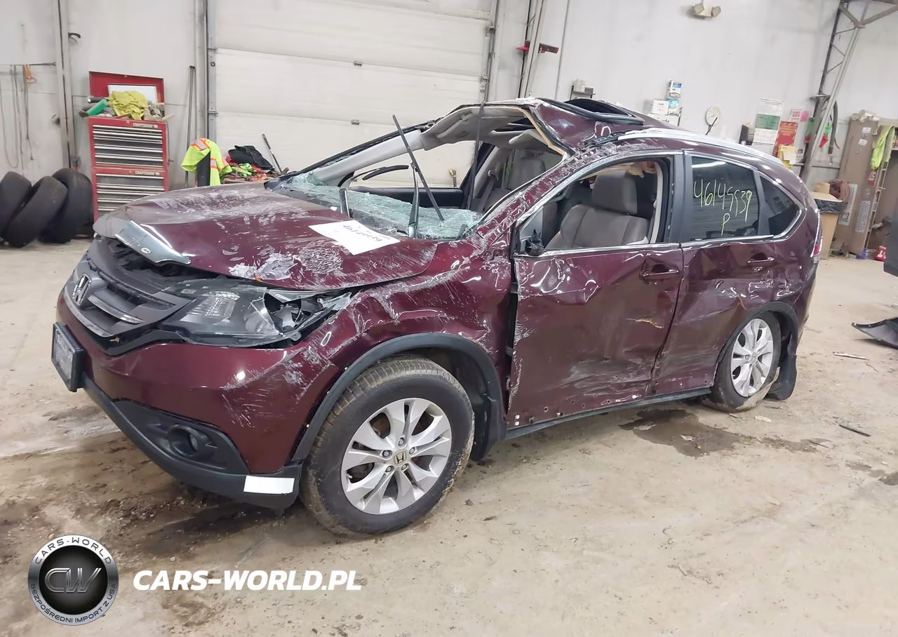 2013 Honda Cr-V Ex-L VIN:5J6RM4H76DL082657 - 2