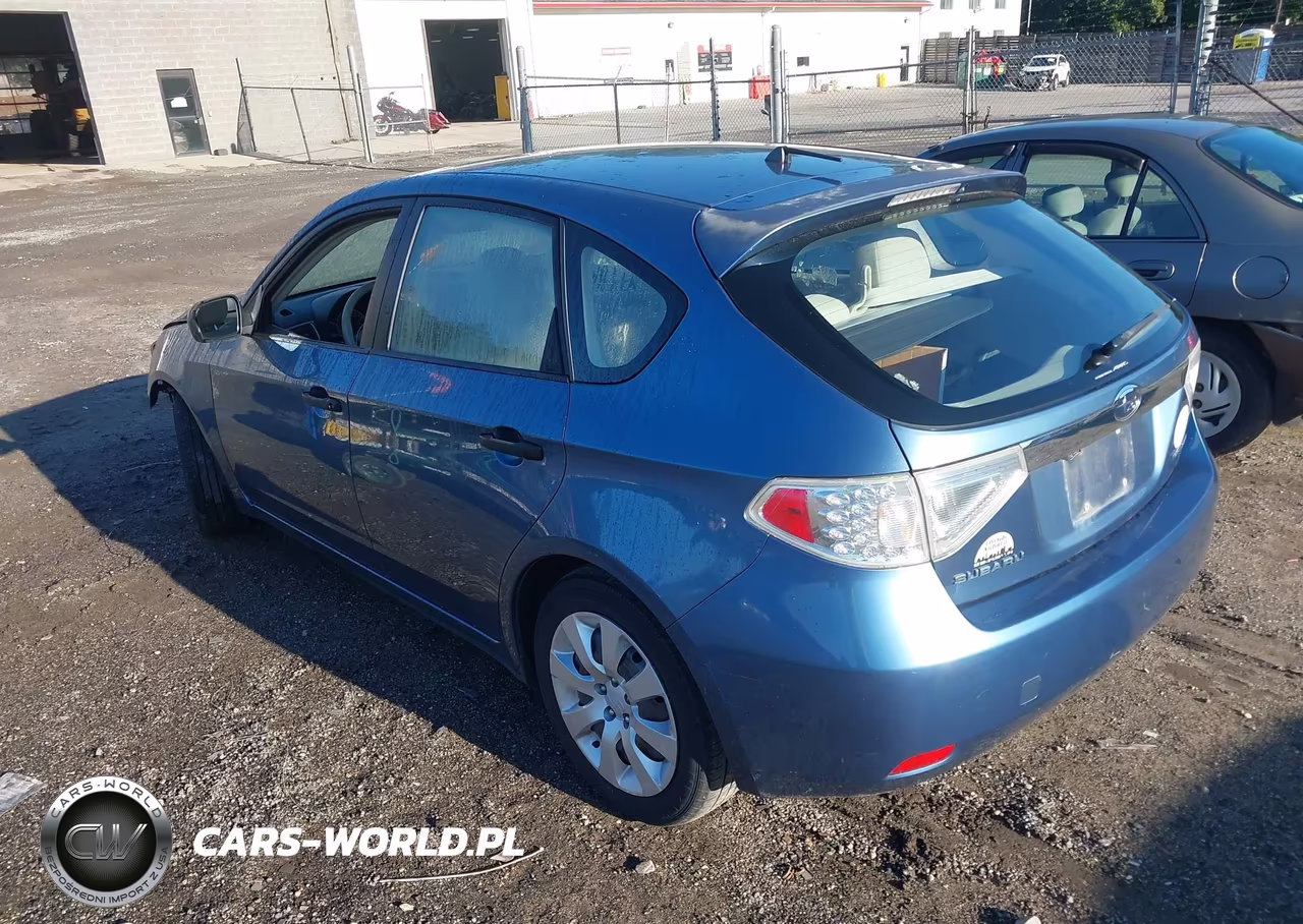 2008 Subaru Impreza 2.5I VIN:JF1GH61618H838053 - 3