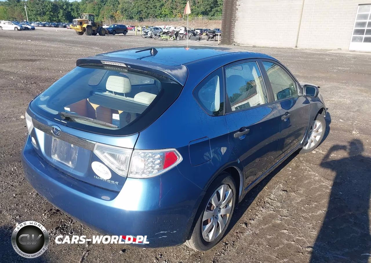 2008 Subaru Impreza 2.5I VIN:JF1GH61618H838053 - 4