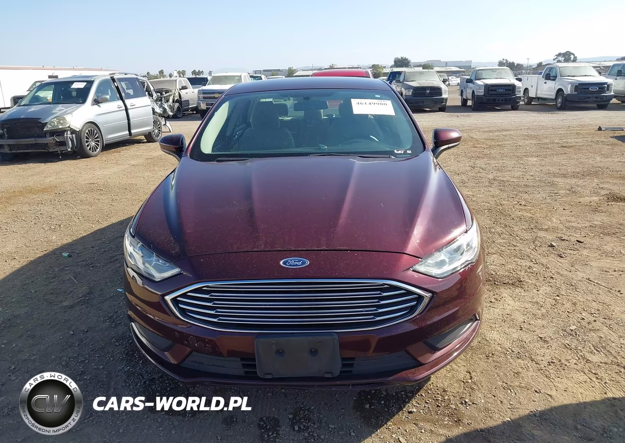 2017 Ford Fusion S VIN:3FA6P0G71HR284510 - 12
