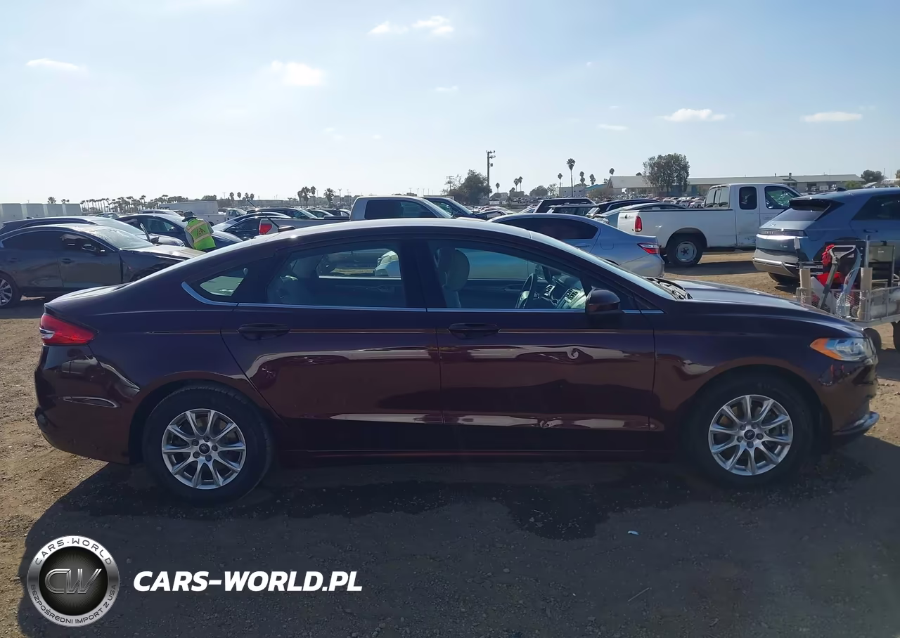 2017 Ford Fusion S VIN:3FA6P0G71HR284510 - 13