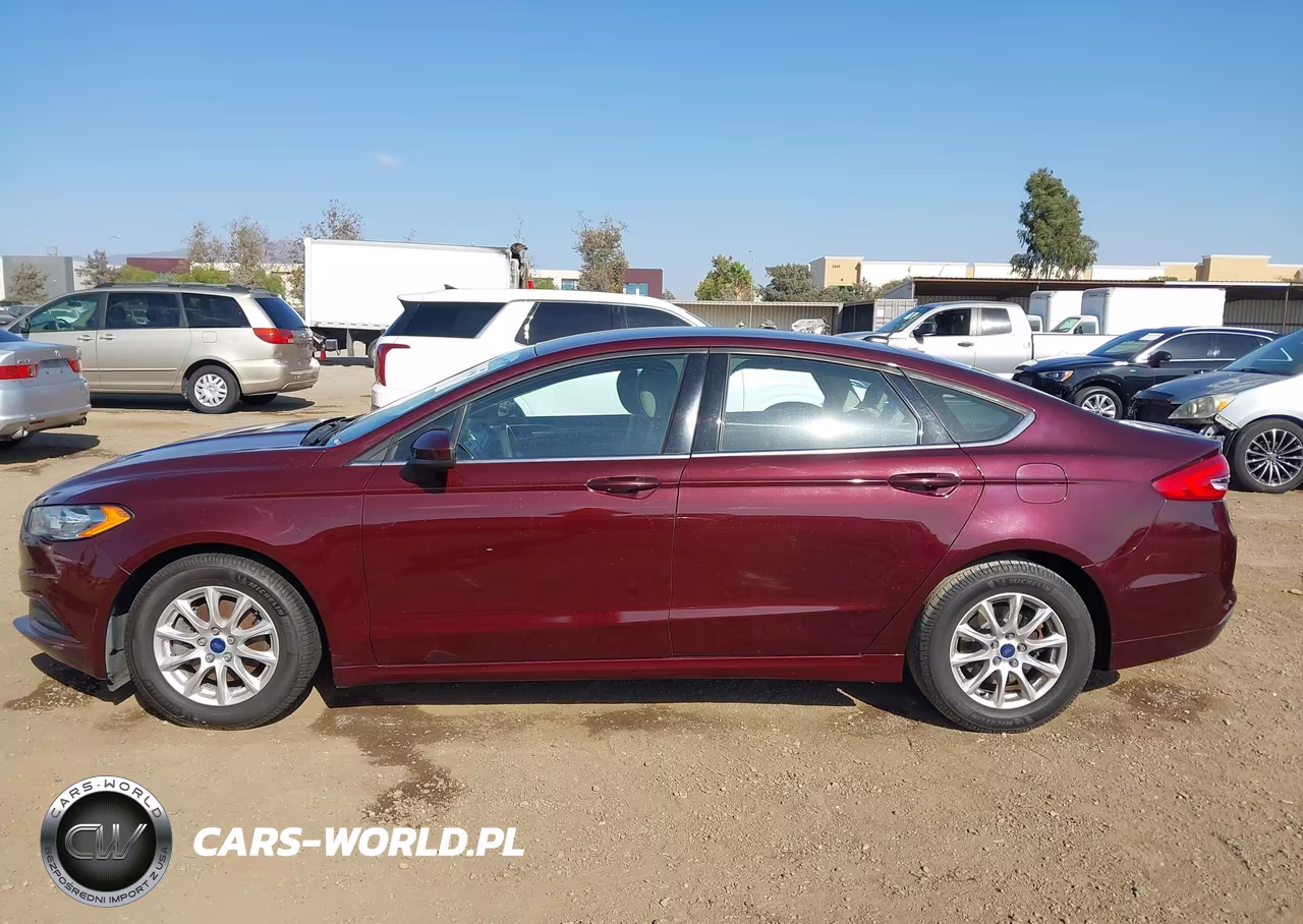 2017 Ford Fusion S VIN:3FA6P0G71HR284510 - 14