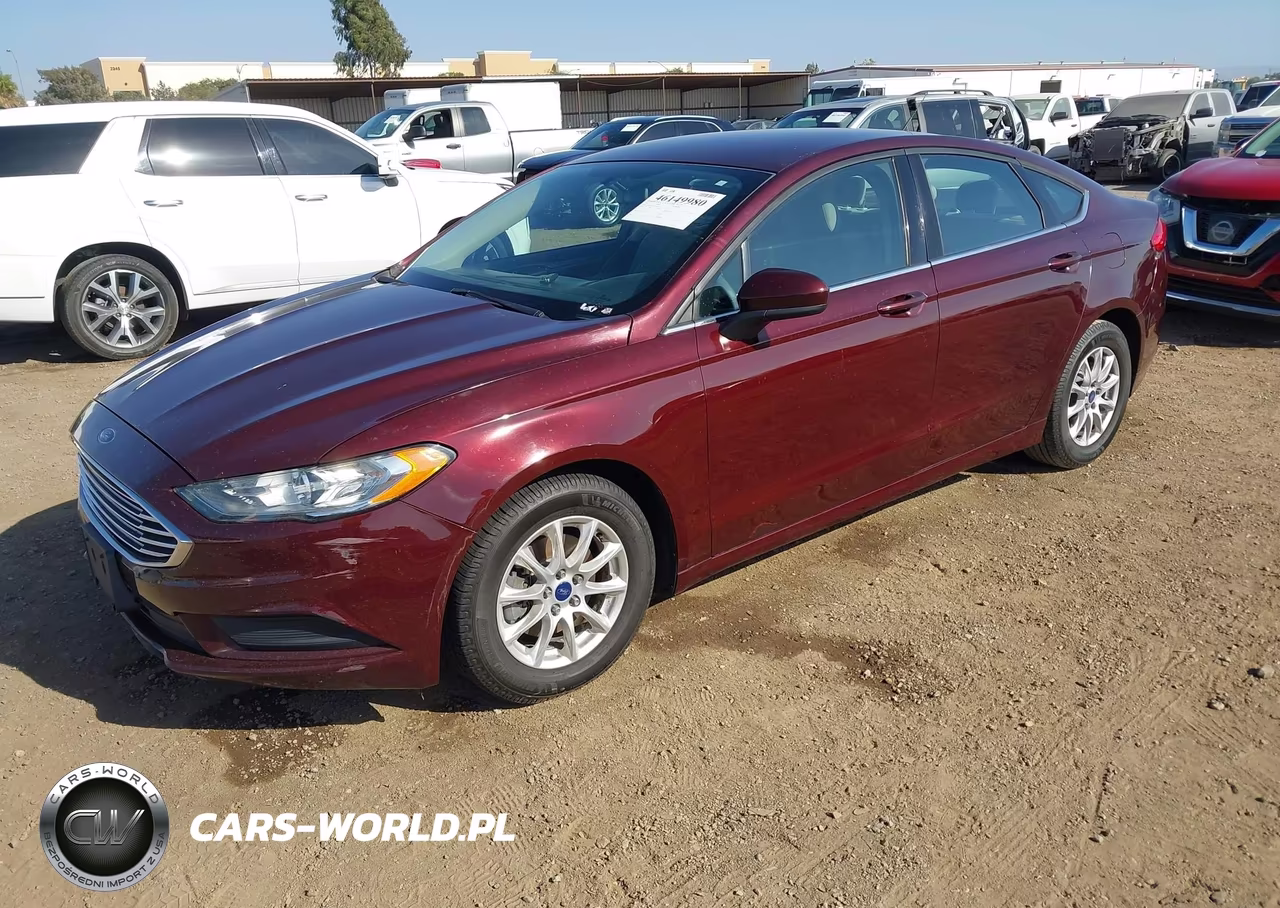 2017 Ford Fusion S VIN:3FA6P0G71HR284510 - 2