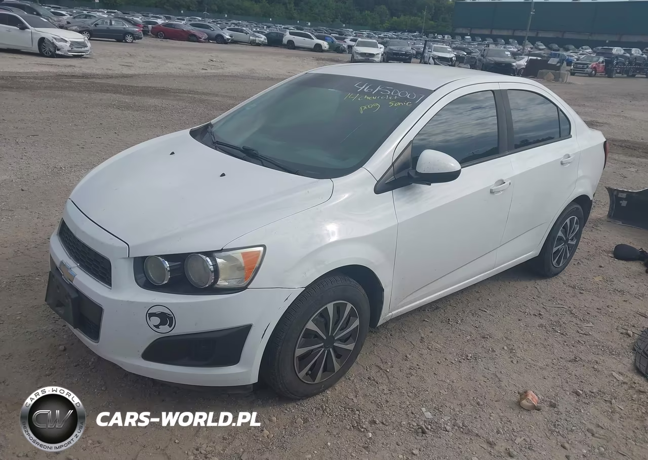 2014 Chevrolet Sonic Ls Manual VIN:1G1JB5SH4E4225030 - 2
