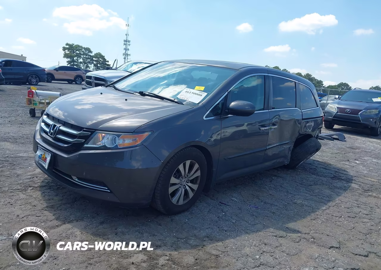 2016 Honda Odyssey Ex-L VIN:5FNRL5H6XGB079354 - 2