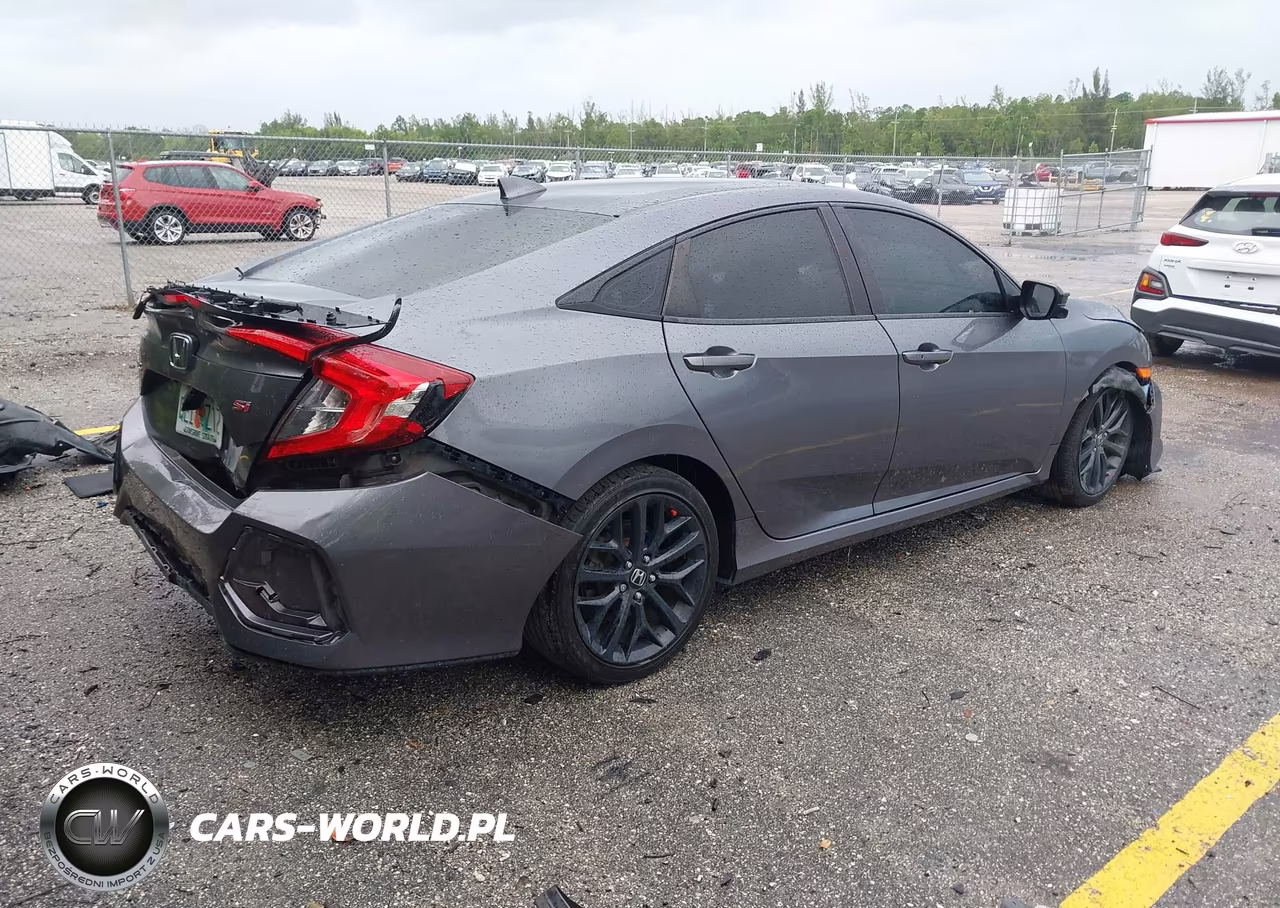 2020 Honda Civic Si Sedan VIN:2HGFC1E5XLH708415 - 4