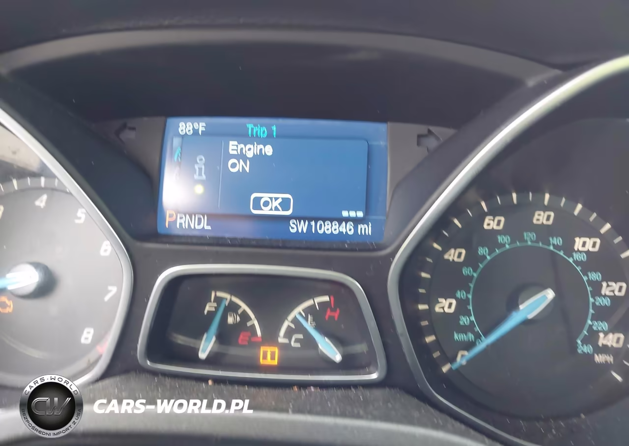 2014 Ford Focus Se VIN:1FADP3F20EL460164 - 7