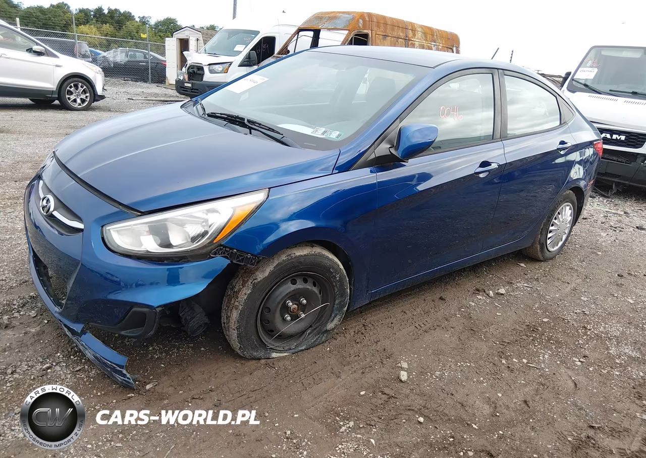 2017 Hyundai Accent Se VIN:KMHCT4AE5HU310604 - 2