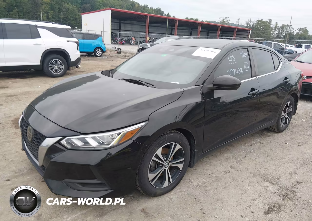 2021 Nissan Sentra Sv VIN:3N1AB8CV2MY277638 - 2